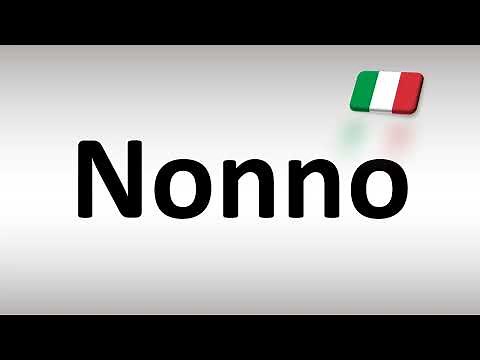 How to Say 'Grandpa/Grandfather' (Nonno) in Italian