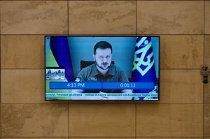 Zelenskyy recalls Malta’s wartime ordeal in address to Parliament