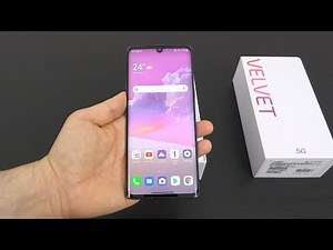 LG Velvet Unboxing (Snapdragon 765G Fashion Phone)