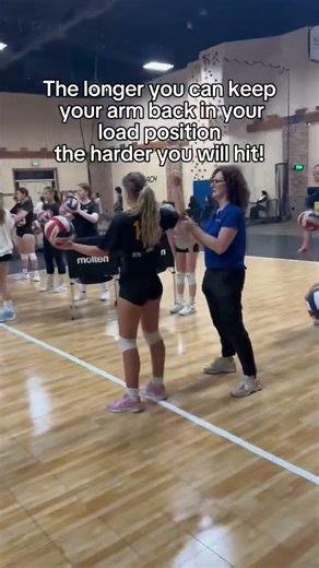 Most athletes rush their arm swing and lose all their power before contact.