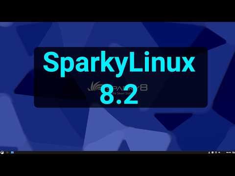 First Look at SparkyLinux 8.2