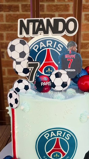Celebrating Ntando's 7th Birthday with Delicious Soccer Cakes