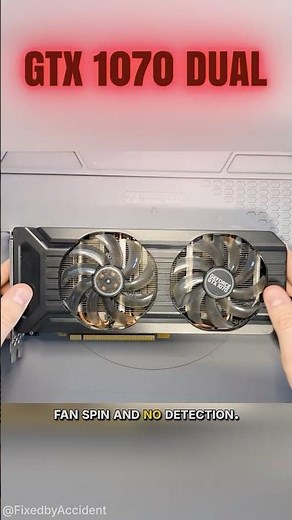 I Bought a “Dead” €20 GTX 1070… Then Found This #gpu #nvidia #diyrepair #broken