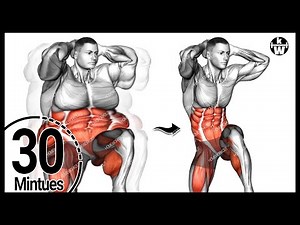 30-min! Standing Fat Loss ➜ Melt fat away quickly and effectively.