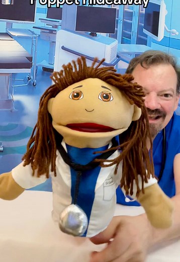 Puppet of the Day: Dr. Getwell – A Helpful Medical Puppet