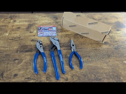 Work pro 3pcs Pliers Set Review