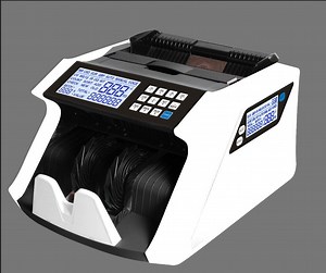 [Hot Item] Financial Equipment Dual Display Bill Counter Currency Counter with TFT Display Money Counter with UV Mg IR Banknote Counter with Batch Add and Self-Examination
