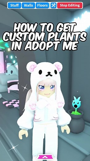 Custom and Realistic Plants In Adopt Me! 🌱