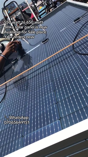 Affordable Jinko Solar Panels Available in Nigeria