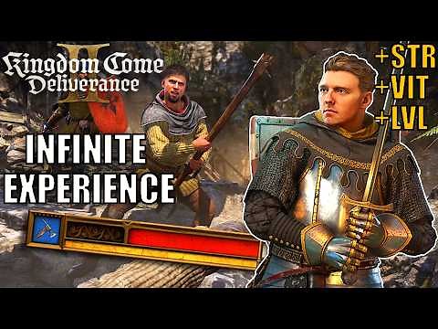 KCD2 Infinite Experience Exploit: Max Strength & Vitality Early #kcd2