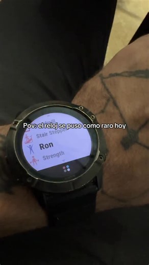 Carlos Piedrahita on Instagram: "Garmin esta rebelde #gym #fyp #viral"