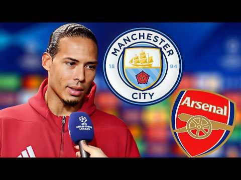 VIRGIL VAN DIJK SHOCKING STATEMENT ON ARSENAL AFTER CITY DRAW + HURZELER'S EXPLOSIVE MELTDOWN
