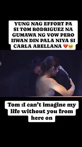 Nag effort kang gumawa ng vow pero sa Huli iiwan mo din pala siya 😭💔 #CarlaAbellana #Tom #fypviralシ #cheating #cheatingstory #fypシ゚ | Melva Basilio