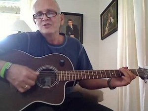 Tulsa Time, Eric Clapton, Easy guitarlesson by Roger