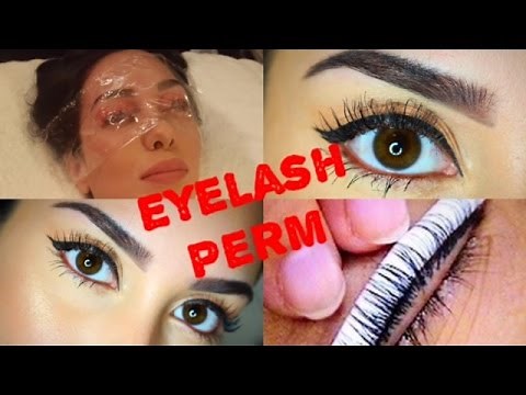 Permanently Curled Lashes ?! My Eyelash Perm Experience !!
