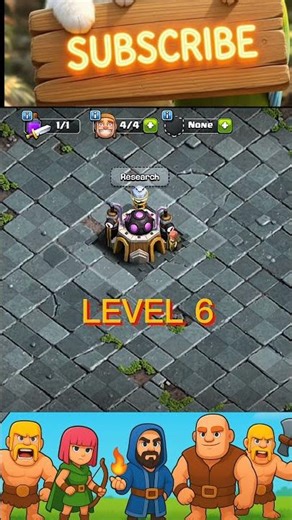 Level 1 Laboratory to max Level upgrade #clashofclans #coc #gaming #youtubeshorts #games #shorts