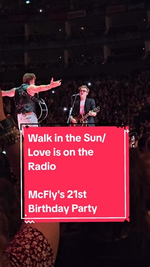 McFly's 21st Birthday Party Performance Highlights