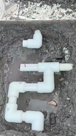 The process of installing PVC pipe connections is simple, easy and fast.