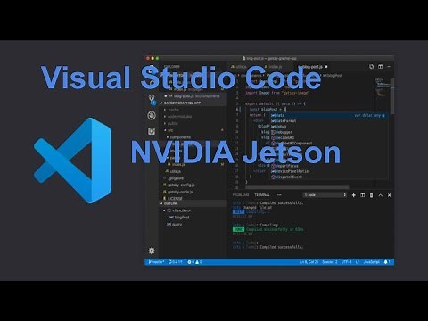 Installing Visual Studio Code on the NVIDIA Jetson Nano new video in my channel check it is better