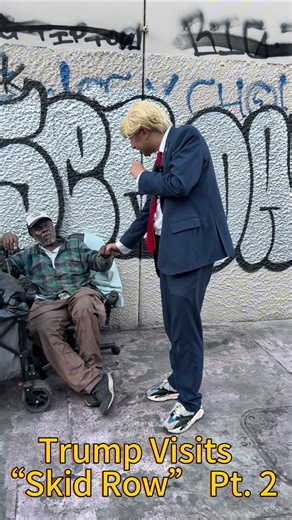 70K views · 5K reactions | Trump Visits “Skid Row” Pt. 2 | Jasonscoop | Facebook