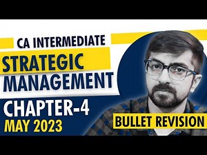 Strategic Management Chapter 4 Super Fast Revision | May 2023 | Neeraj Arora