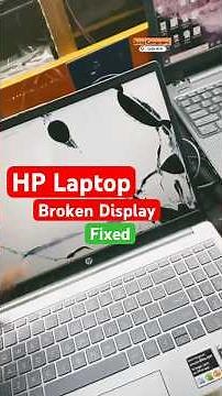 HP 15 Laptop Screen Replacement | Broken Display Fixed 💻🔧 in Reasonable Cost