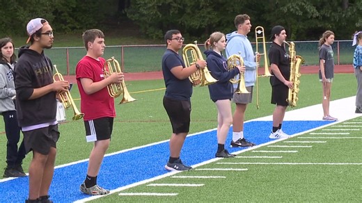 High School marching bands prepare for season