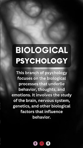 Biological Psychology | #psychology #psychologyfacts