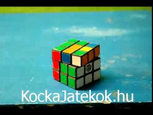RUBIK kocka kirakása - kezdőknek és profiknak