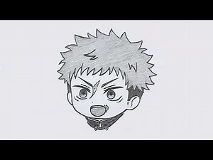 How To Draw Itadori Yuji | Step By Step | Jujutsu Kaisen | Easy Anime Drawing