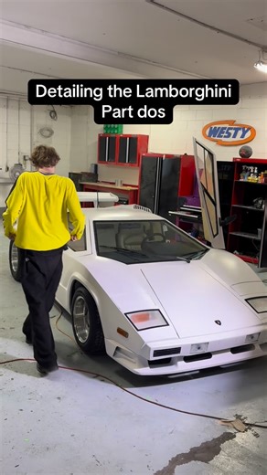 Dylan Westy on Instagram: "Can’t wait to get it dirty again! #carbuild #carsofinstagram #lamborghini #countach #driftcar"