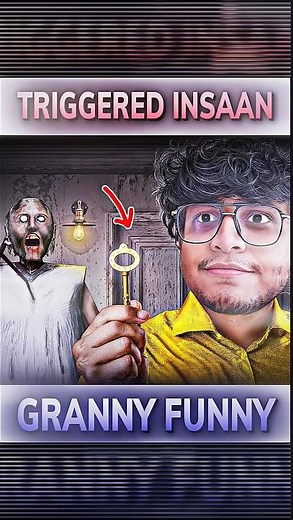 Triggered Insaan and Granny Absolute Cinema 😂💀 #shorts #triggerdinsaan #granny