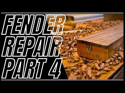 Fender Jaguar Vintage Guitar Repair Restoration Part 4