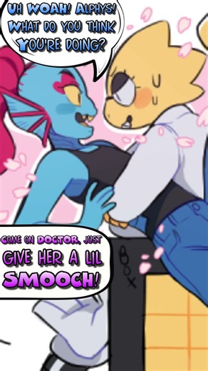 Alphys Tries to Sweep Undyne Off Her Feet 💘💀 | Undertale Dub