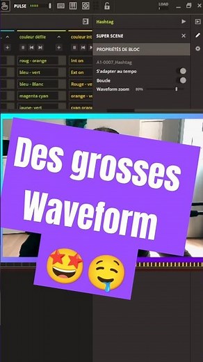 Comment moduler sa Waveform dans #daslight5 #lightstage