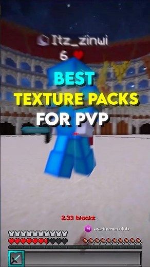 the BEST Texture packs for pvp! #minecraft #shorts #pvp #crystal