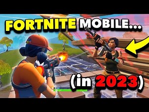 FORTNITE MOBILE IN 2023...IS IT ANY GOOD?! 🤔