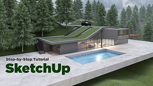 Nice Tower on Instagram: "Designing a Modern Villa in the Heart of the Jungle | Architectural SketchUp and Lumion Tutorials Join me in this step-by-step Architectural SketchUp tutorial as we explore the art of designing a sleek and modern villa nestled within the enchanting depths of the jungle. Learn how to seamlessly blend contemporary architecture with the natural beauty of the surroundings, creating a harmonious and sustainable living space. From conceptual sketches to the final rendering, t