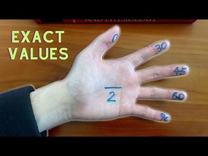 How to remember exact values in trigonometry (for students)