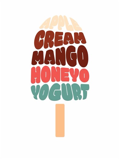 Adobe illustrator 2025 tips-Create fun ice cream text #illustratortutorial