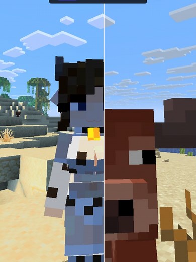Transform Minecraft Animals with Cute Girls Resource Pack