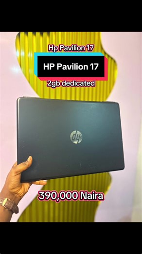 HP Pavilion 17 Gaming ⚡ Processor: Intel Core i7-7700HQ 7th (4C / 8T, up to 3.8 GHz) 🧠 RAM: 8 GB DDR4 💾 Storage: 128 GB SSD 500 GB HDD 🎮 Graphics: NVIDIA GeForce GTX 1050 2 GB GDDR5 📺 Display: 17.3″ FHD (1920×1080) Wide Viewing ⌨️ Keyboard: Not backlit 🌐 Networking: Wi-Fi 5, Bluetooth 🔌 Ports: USB-C/USB-A, HDMI, LAN, Audio, SD reader 🔋 Battery: Standard Li-ion ⚖️ Weight: ~2.5kg 🪟 OS: Windows 11 Home ✨ Other: Dual fans cooling; spacious 17″ screen PRICE: 390,000 #portharcourt #alienware #