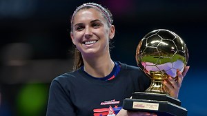 Alex Morgan's Epic Celebration Includes Filling CONCACAF Trophy With '20 Margaritas'