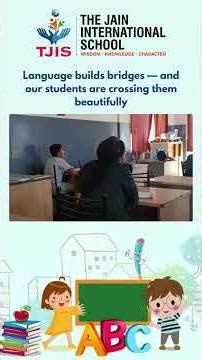 Language Enrichment Program at TJIS | Building Confidence Through Communication #education #shorts