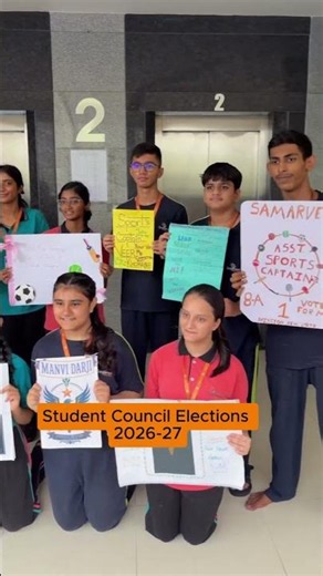 Student Council Election 2026-27 #sanjeevaniworldschool #studentcouncil