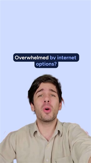 Don't get overwhelmed, let us compare internet options for you!