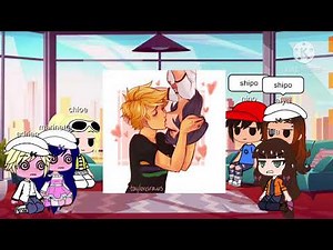 Miraculous LadyBug reagindo a ships