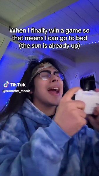 Winning the Game: Munchy Monk Celebrates Victory