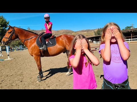 Surprise Horse Ride Getting Ready for Spirit Untamed Movie!!!