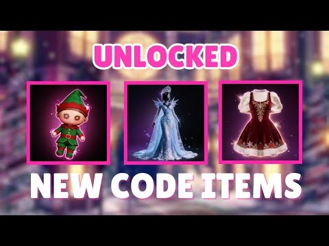 HURRY! FREE ICE QUEEN SET & NEW CODE ITEMS IN DRESS TO IMPRESS!